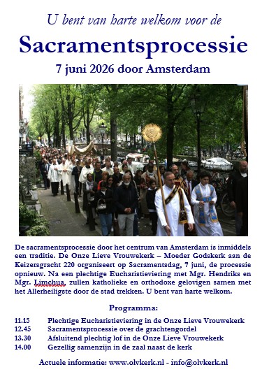 Sacramentsprocessie 2026